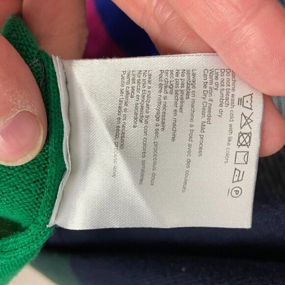 Anthropologie Lilis‎ Closet Junie Striped Cardigan Knit Waterfall Boho Medium M - Picture 14 of 14